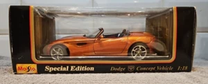 Maisto 1:18 Scale DieCast Dodge Concept Vehicle 31851 Orange Special Edition  - Bild 1 von 13