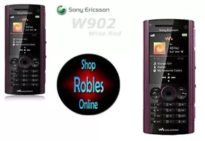 Sony Ericsson W902 Wine Red (unlocked) 3G Walkman 5MP VideoCall Radio SEHR GUT - Bild 1 von 1