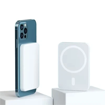 Power bank Magnetico Portatile  Iphone 12000mAh Caricabatterie Magnetico Magsafe - Immagine 1 di 4
