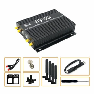 NGFF(M.2) 4G/5G Module to USB 3.0 Adapter with cooler fan/Dual SIM card slot - Picture 1 of 10