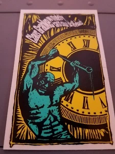 NOS Vintage Santa Cruz Claus Grabke Skateboard Sticker SK8 - Picture 1 of 1
