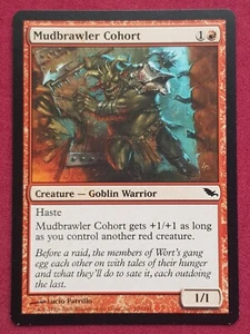 Magic The Gathering SHADOWMOOR MUDBRAWLER COHORT red card MTG - Bild 1 von 2