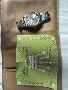 ROLEX PRE-OWNED STAINLESS STEEL DATE OYSTER PERPETUAL - Picture 1 of 7