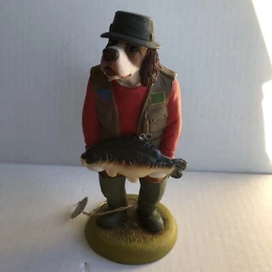 ROBERT HARROP DOGGIE PEOPLE CC130A SPRINGER SPANIEL FISHING LIVER LTD EDITION - Picture 1 of 11