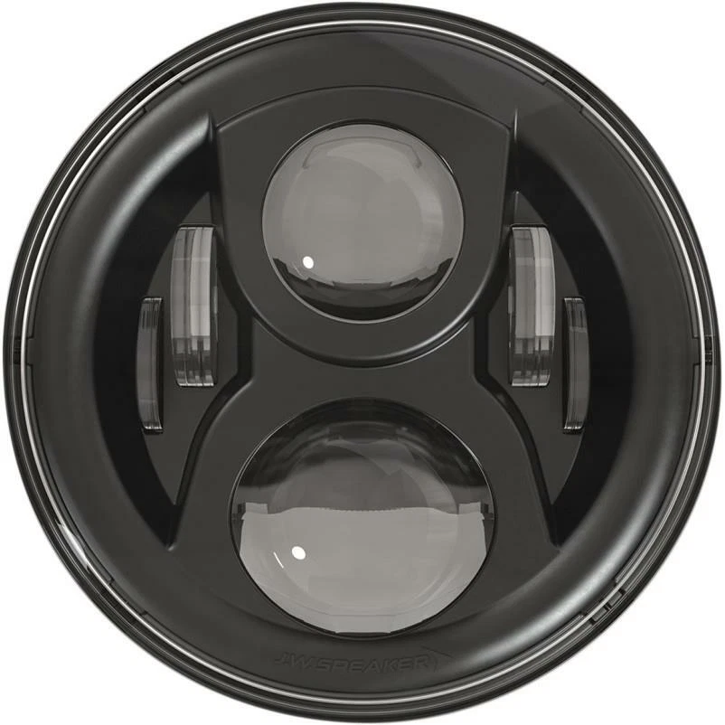 J.W. Speaker - 0554941 - 8700 EVO 2 Dual Burn Headlight without Mounting Ring, Black