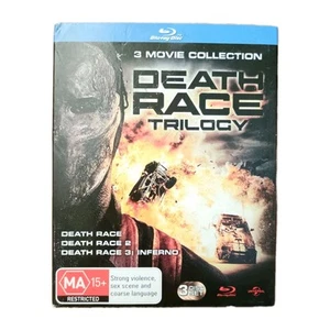 DEATH RACE Blu Ray 3 Movie Collection 1-3 Action HORROR Sci-fi VGC FREE POST AUS - Bild 1 von 2
