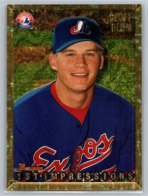 Geoff Blum 1995 Bowman - 1st Impressions Gold Foil Montreal Expos 245 RC - Image 1 of 2