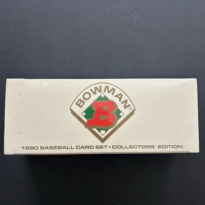 Juego de béisbol Bowman 1990 Tiffany sellado de fábrica Frank Thomas radiocontrol Foto 1 de 4