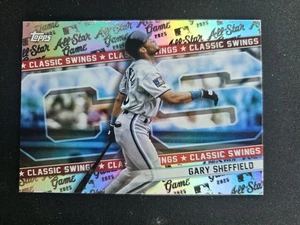 2025 Topps All Star Game Gary Sheffield #CS-9 Classic Swings Florida Marlins - Picture 1 of 2