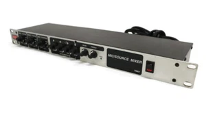 ROLLS Mic/Source Mixer RM67 - 3 Mic / 4 Line Input Rack Mixer - Picture 1 of 7