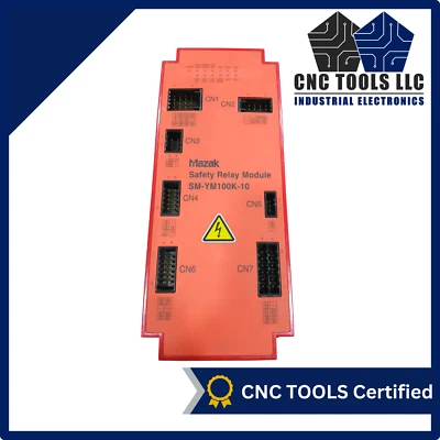 **REACONDICIONADO** Relé de seguridad PLC MAZAK SM-YM100K-10 * Crédito de cambio de $500* Foto 1 de 3
