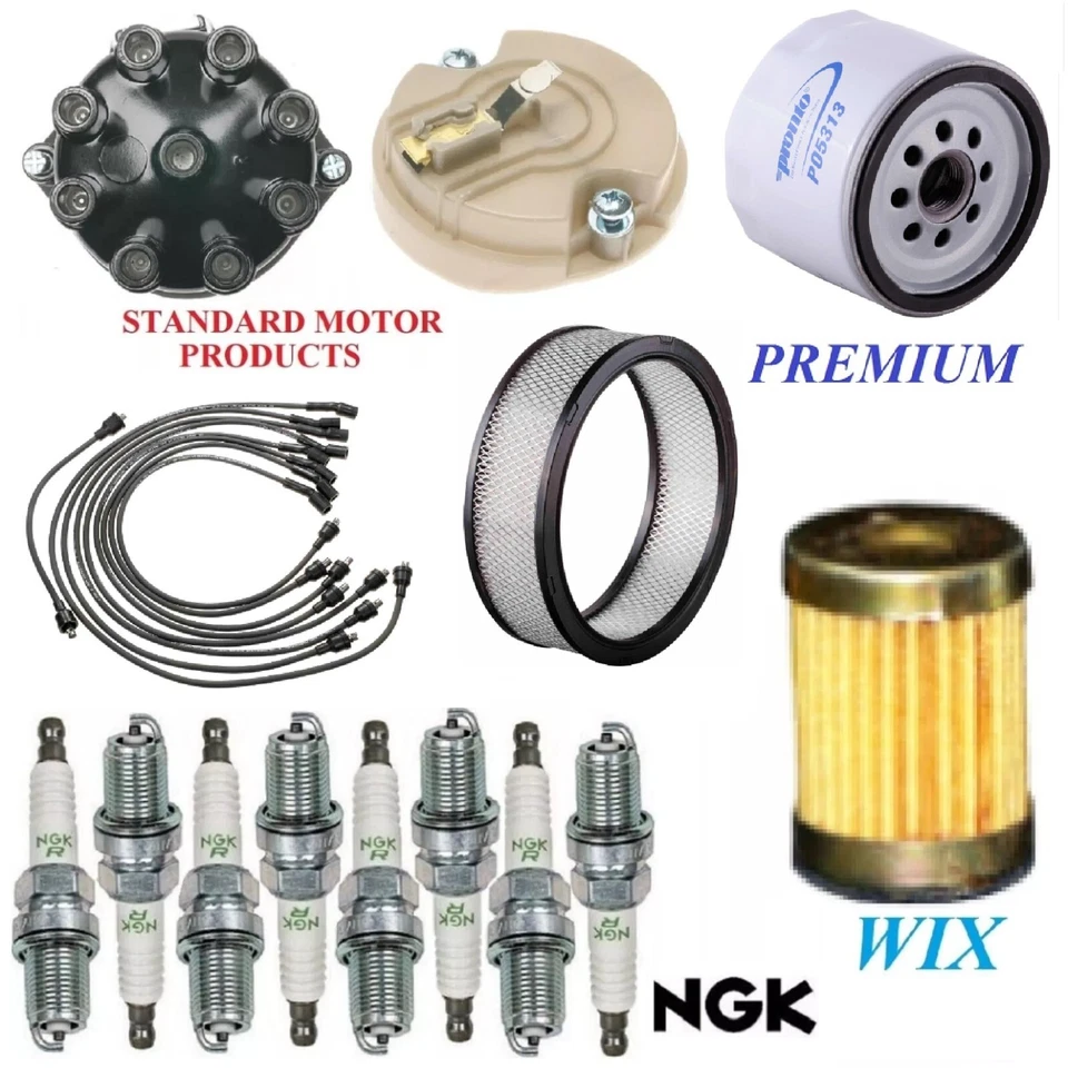 Kit de afinación filtros tapa bujías cable para Chevrolet Impala V8 7,4 L 1970-1973 Foto 1 de 1