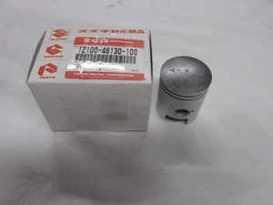 NOS GENUINE Suzuki 12100-46130-100 RM50 OR50 1979-80  OEM 1.00MM OVERSIZE PISTON - Picture 1 of 2