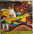 THE THREE BEARS (1976) Magic Media softcover book with 33-1/3 RPM record