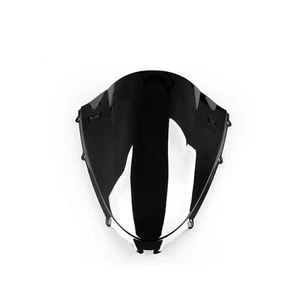 Black Double Bubble Windshield Windscreen visor Kawasaki ZX14R ZZR1400 2006-2015 - Picture 1 of 3