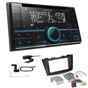 Kenwood 2-DIN Autoradio Bluetooth DAB+ für Suzuki Swift IV ab 2010 schwarz - Bild 1 von 5
