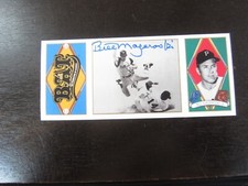 1993 Upper Deck All Time Heroes # 92 Bill Mazeroski Autograph Signed Pirates
