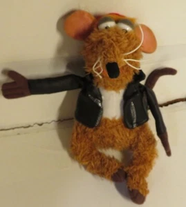 Nanco Disney The Muppets Show Rizzo The Rat Biker Soft Plush Vintage Stuffed Toy - Picture 1 of 23