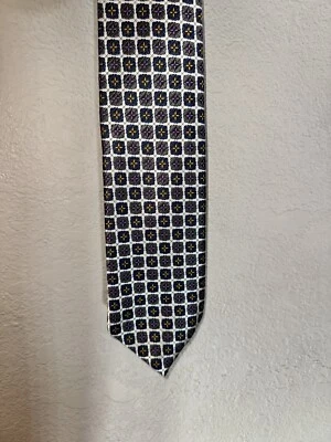 Corbata JZ RICHARDS 100% SEDA, para NORDSTROM "BORN IN BOULDER, COLORADO" Púrpura, Azul Foto 1 de 4