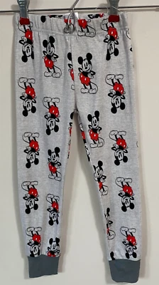 Kids Boys Size 4 Disney Mickey Mouse Pajama Pants Cotton (R7) - Image 1 of 4