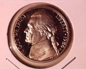 1986-S Jefferson Nickel, PROOF~ **415-4 - Picture 1 of 2