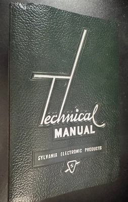 Technical Manual - Sylvania Tubes (1957) loose leaf - radio and television - Image 1 of 4