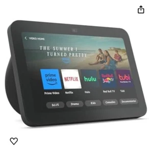 NEW! Amazon Echo Show 8 - 3rd Gen Latest Release Smart Display w Alexa -Charcoal - Picture 1 of 5