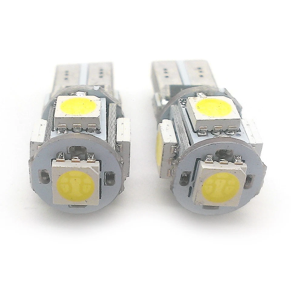 2x Luz Lateral LED Roja 5 SMD W5W T10 501 Se Adapta a Alfa Romeo 147 159 Brera AMSL1013R Foto 1 de 1