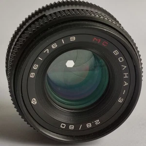 MC Volna-3 f/2.8 80mm lens for Pentacon Six Zeiss Biometar Kiev-60 Serviced - Picture 1 of 21