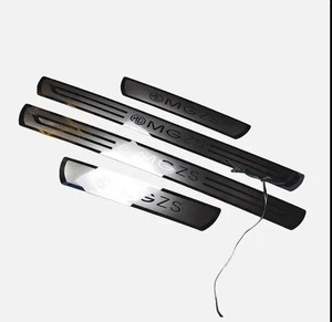 Stainless Steel Door Sill Scuff Plate Trim for MG ZS 2020-2022 Pedal Protector - Picture 1 of 3