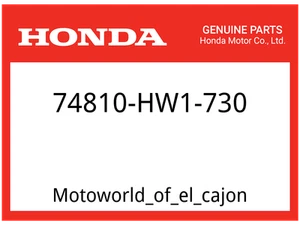 Honda OEM Part 74810-HW1-730 PLUG ASSY., DRAIN (1") (Honda Code 7909609) - Picture 1 of 1
