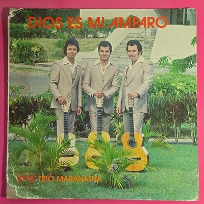 Trio Maranatha Dios Es Mi Amparo MTHA LP-002 Cristiana VG/VG #7409 Foto 1 de 4