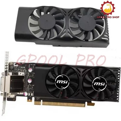 for MSI Geforce GTX750Ti GTX1050 GTX1050Ti LP Graphics Card R270 Fan Replacement - Image 1 of 4
