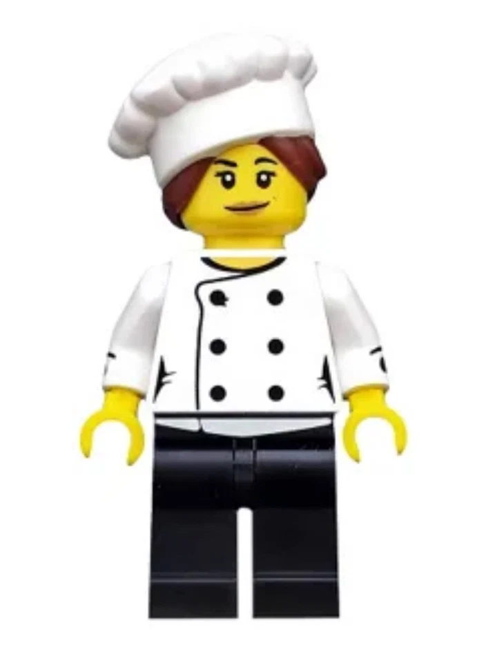 Lego Minifigure Gourmet Chef COL288 - Minifigure Only - Image 1 of 1