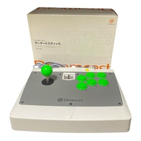 Sega Dreamcast Arcade Stick controller DC tested Joystick Japan HKT-7300 boxed