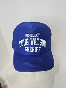 vintage hat monroe county sheriff re elect doug watson - Picture 1 of 4