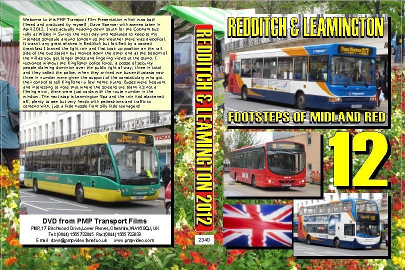 2340. Redditch & Leamington Spa.the footsteps of Midland Red. UK.Buses.April 12 - Image 1 of 1
