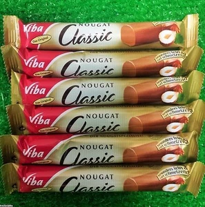 (31,67€/kg) 6x VIBA NOUGAT STANGEN (6x50g )leckere Ostprodukte schneller Versand - Bild 1 von 1