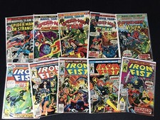 Marvel Bronze Lot  Iron Fist #3,5,6,10,15  Spider-Man Team-Up 7,10,38,42,50