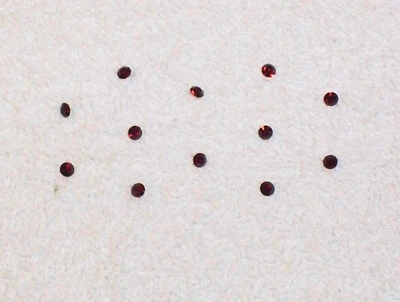 RED RHINESTONES for LIONEL TRAINS Steam Engine Boiler Front Postwar O 027 Gauge — 第 1/4 张图片