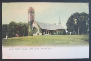Goddard Chapel Tufts College Medford MA Unposted UDB Postcard - Picture 1 of 2