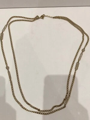 Ожерелье Chanel золотое, длинное, носилось только в нескольких случаях - Изображение 1 из 4