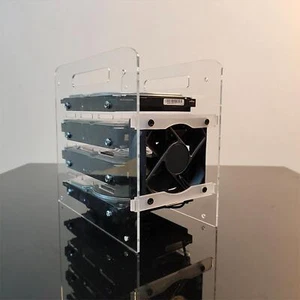 4-10 Layer Disk Test Bench Case Bracket DIY Hard Drive 3.5" HDD Enclosure Shelf - Picture 1 of 7