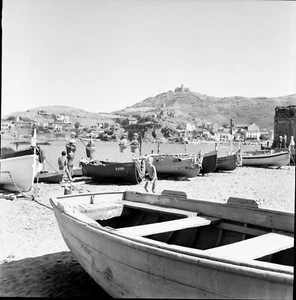 COLLIOURE c. 1960 - Pyrénées Orientales - Négatif 6x6 - OCC 146 - Picture 1 of 1