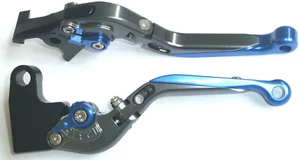 Triumph BONNEVILLE T100 2006-2015 FOLDING BRAKE + CLUTCH LEVER SET TRACK ROAD - Picture 1 of 9