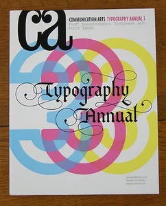 2013 TYPOGRAPHY ANNUAL No. 3 Communication Arts CA Magazine Issue #390 CLEAN - Picture 1 of 6