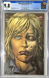THE WALKING DEAD DELUXE #12 2ND PRINT CGC 9.8 EXCLUSIVE GOLD FOIL VARIANT TWD - Bild 1 von 1