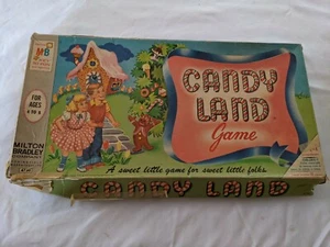 Vintage Retro 1962 CANDY LAND Child's First Board Game 4700 Rare Missing Card - Picture 1 of 8