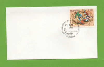 6 Envelopes FDC Nicaragua 1985 - World Cup Football Mexico 1986 - Image 1 of 4