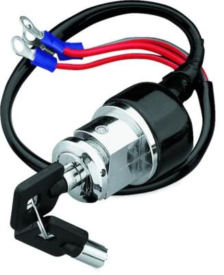 Twin Power Fits 91-04 FXD 82-94 99 FXR 79-03 XL 3-Wire Round Key Switch Custom 3 - Image 1 of 2